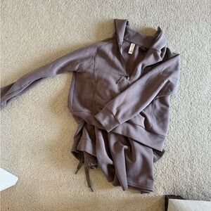 SPANX Taupe Track Pants & Joggers